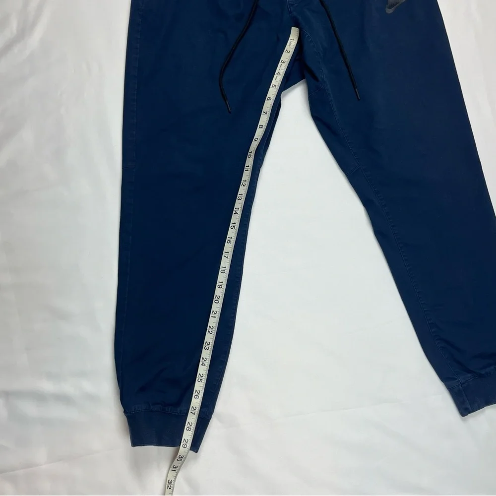Nike Sportswear Mens Tech Chino Jogger Pants XL Dark Blue Tapered C2